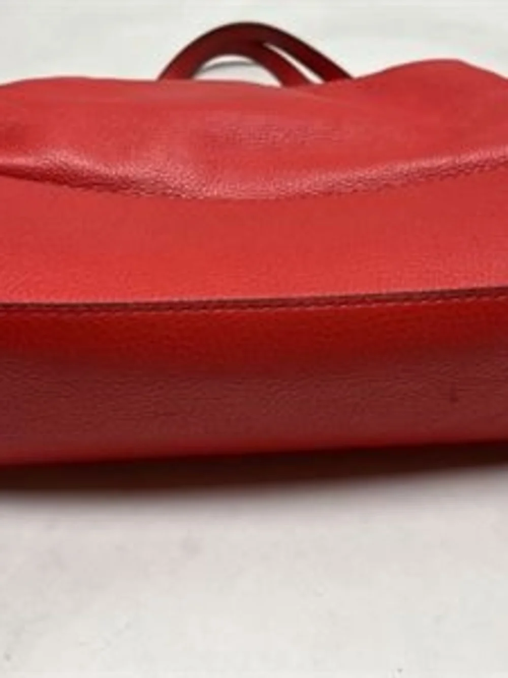 Kate Spade Red Leather Shoulder Tote Purse